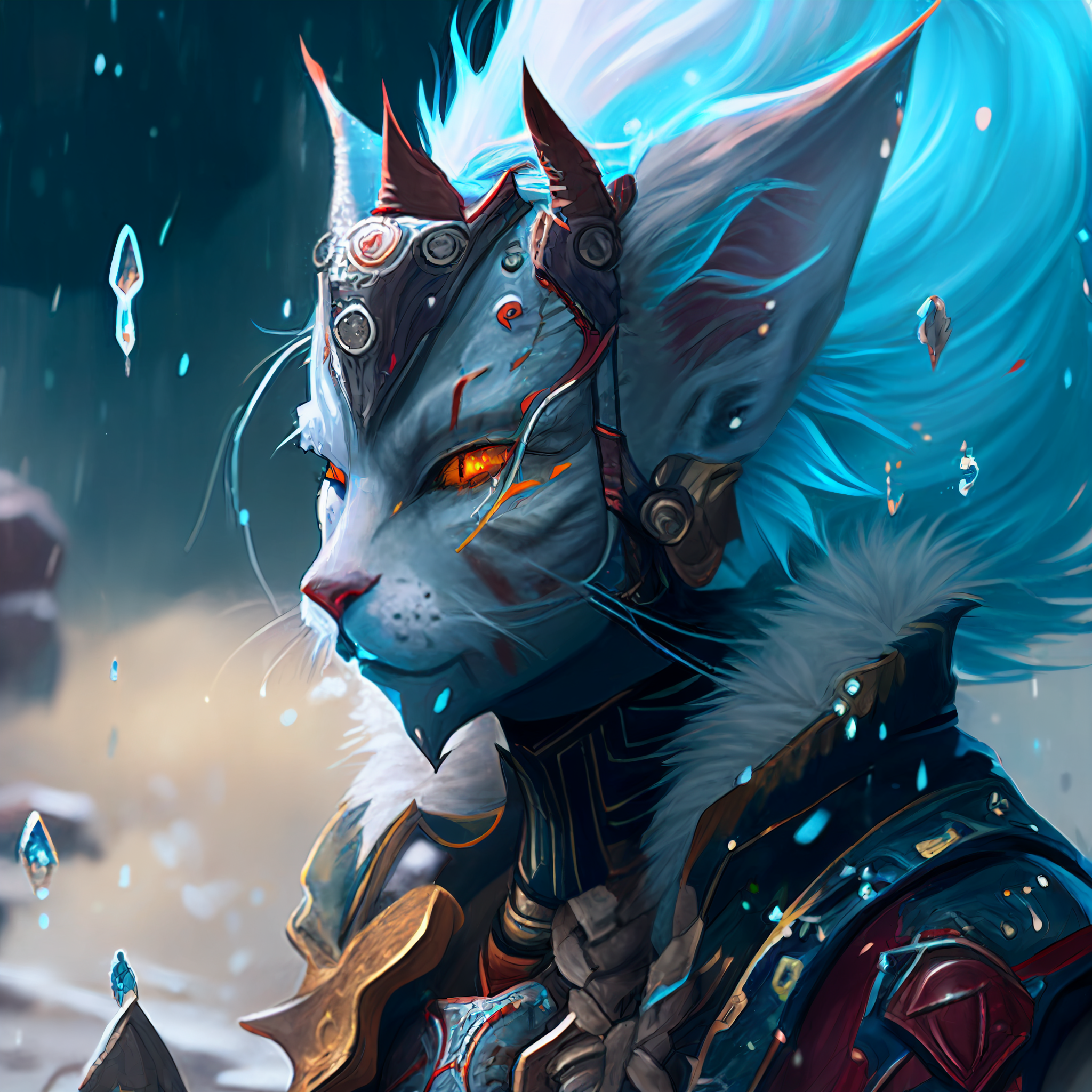Frozen Feline